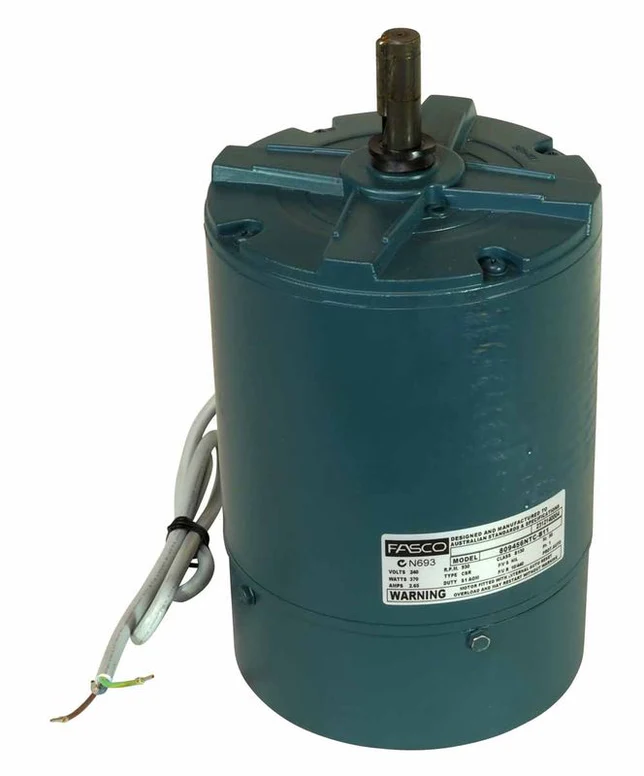 CONDENSER FAN MOTOR 370W 6POLE (900RPM) SINGLE SPEED